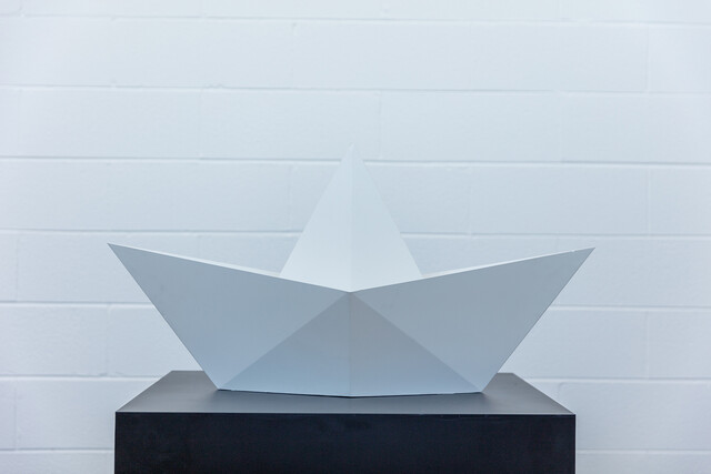 CLEARLY NOT A PAPER BOAT