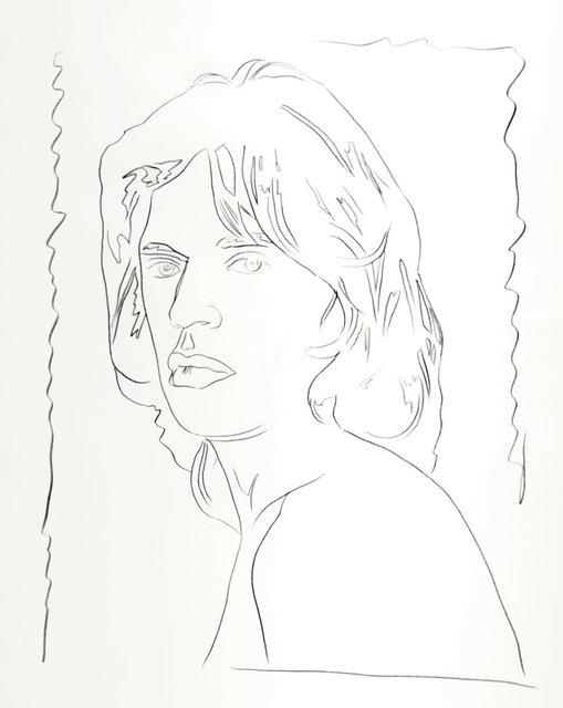 Andy Warhol, ‘Mick Jagger’, 1975, New York Academy of Art
