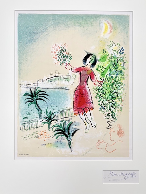 Marc Chagall, ‘Baie des Anges’, 1970, Print, Lithograph, Van der Vorst- Art