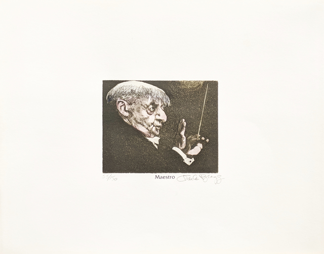 Charles Bragg, ‘MAESTRO’, Unknown, Print, ETCHING, Gallery Art