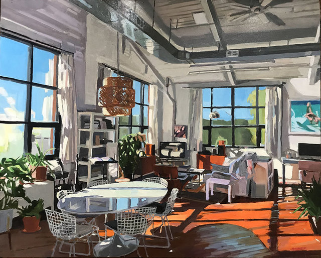 Aaron Hauck, ‘Midmorning Living Room’, 2018, Deep Space Gallery