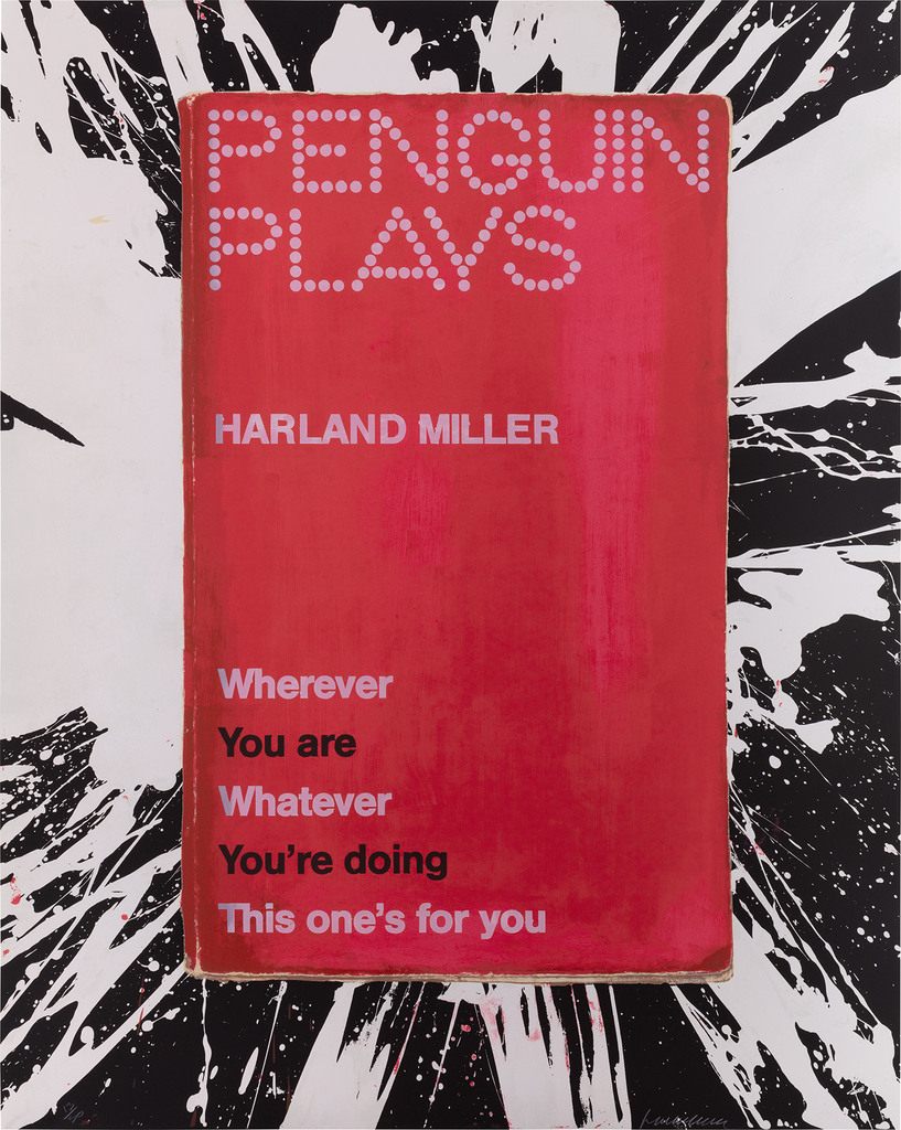 Harland Miller - Wherever You Are, Whatever You’re Doing, This One’s For You, from Penguin Plays