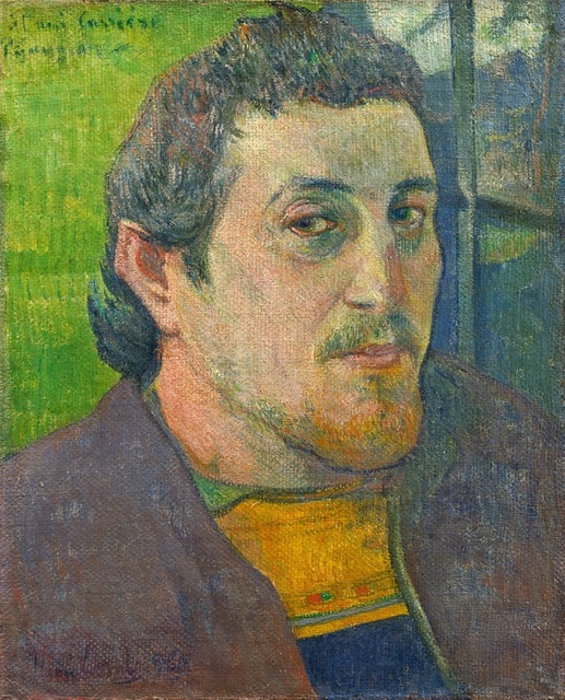 Paul Gauguin | Self Portrait Dedicated to Carriere (1888-1889) | Artsy