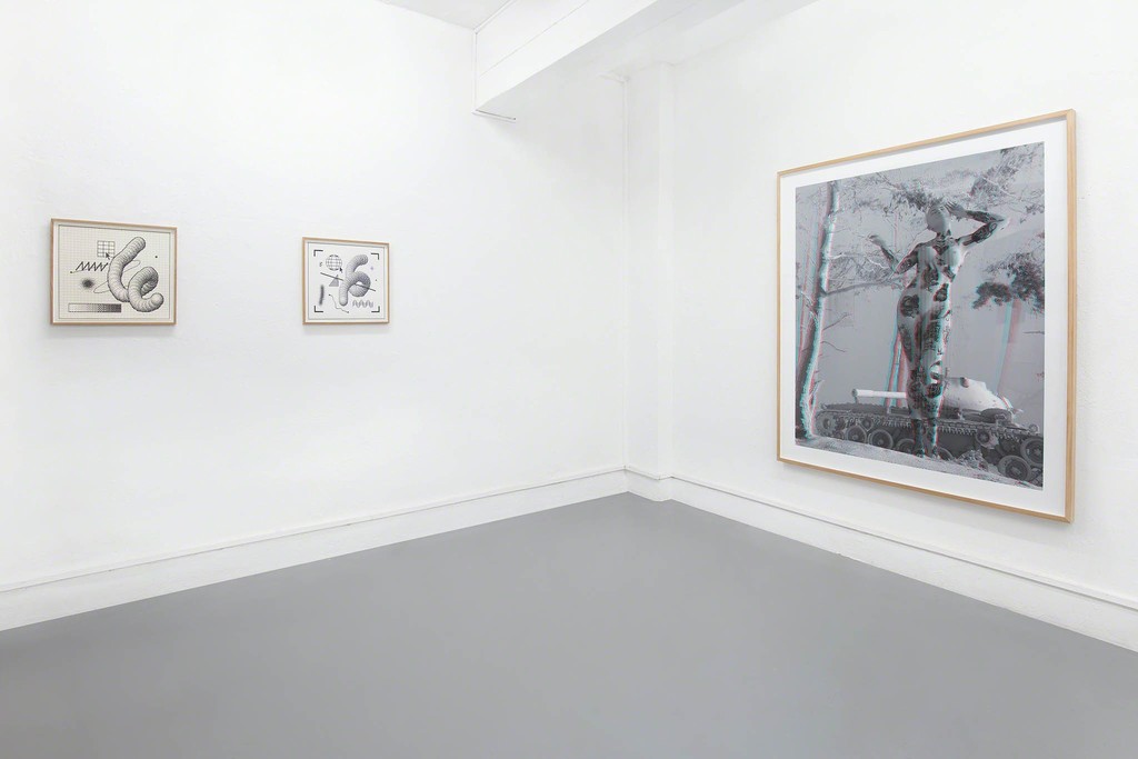 The Wrong Club - Installation view: Arno Beck, Tim Berresheim The Wrong Club - Installation view: Arno Beck, Tim Berresheim