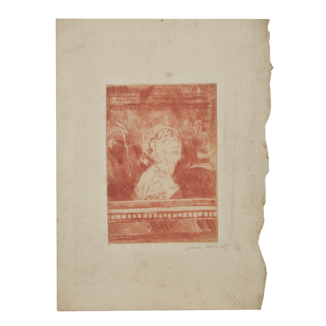 James Ensor, ‘Buste’, 1887, Freeman's