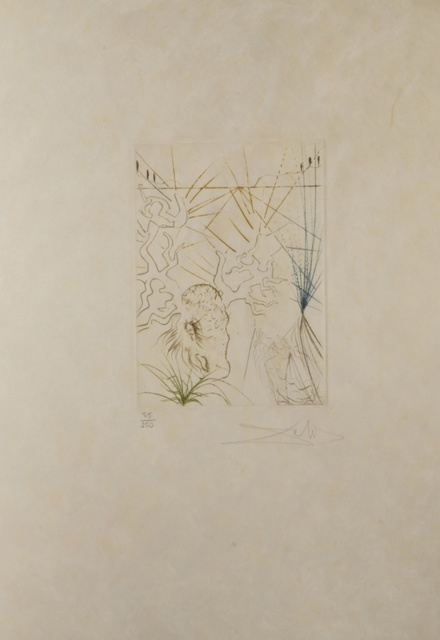 Salvador Dalí, ‘Shakespeare II The Merry Wives of Windsor’, 1971, Print, Etching, Fine Art Acquisitions Dali