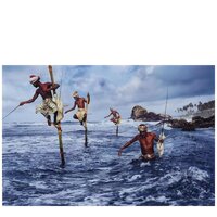 Fishermen, Weligama, South Coast, Sri Lanka