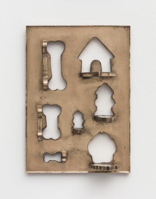 Zak Kitnick, ‘The Dog Years (R & M Industries 1947 Dog Bone Cookie Cutters, Set of 7)’, 2020, Other, Bronze, NINO MIER GALLERY