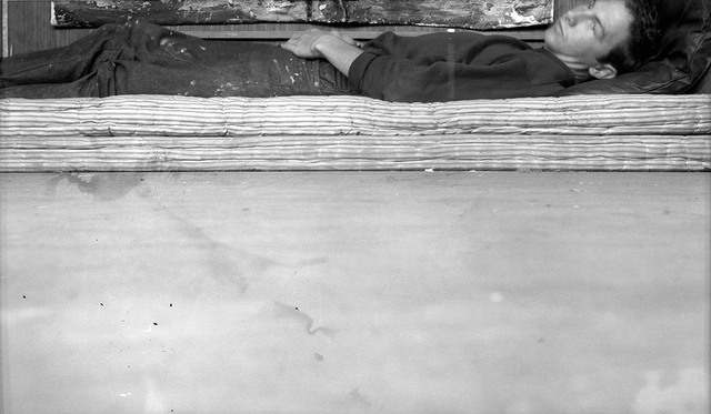 Robert Rauschenberg, ‘Postcard Self-Portrait, Black Mountain (II)’, 1952, Robert Rauschenberg Foundation