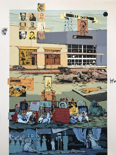 William Buchina, ‘Low Information Settings #10’, 2021, Painting, Acrylic on canvas, Hollis Taggart