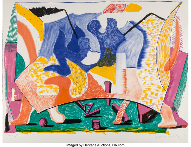 David Hockney, ‘Twelve Fifteen’, 1991, Heritage Auctions