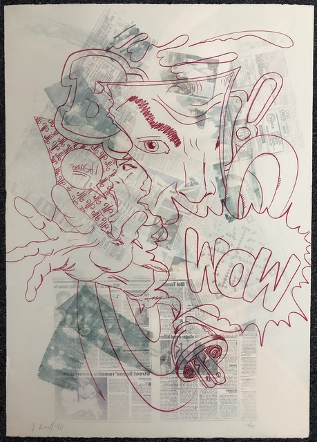 CRASH, ‘WOW’, 1990, DANE FINE ART