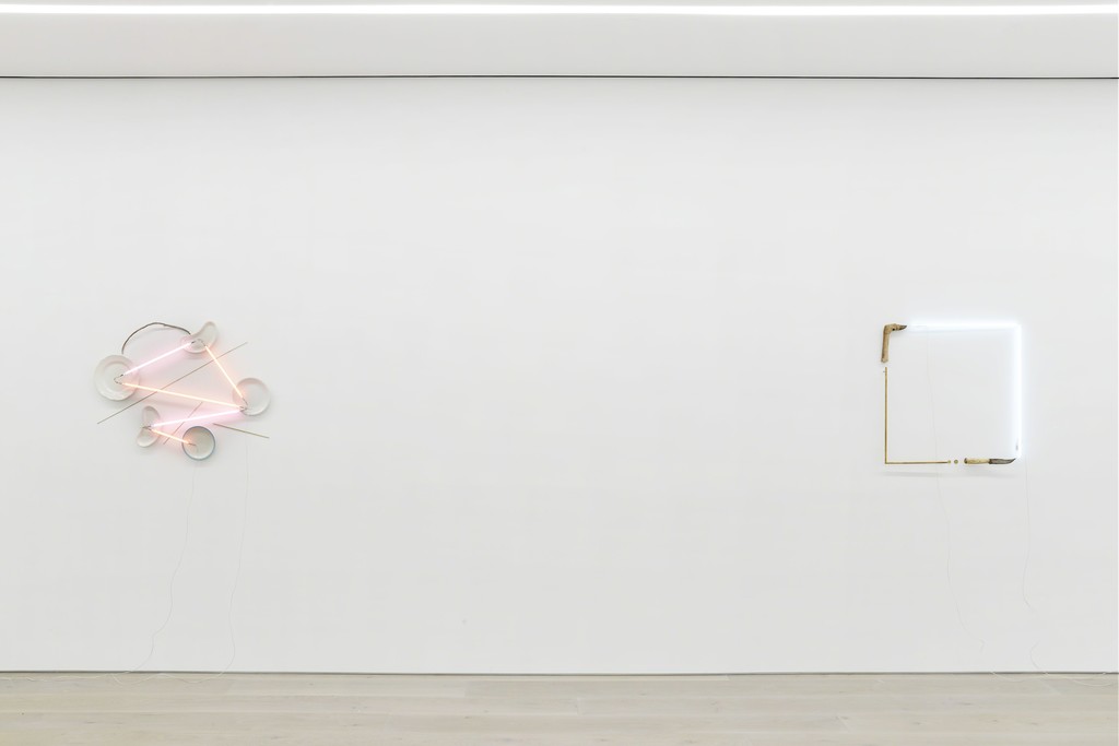 View of the exhibition Gabriel Rico “One Law for The
Lion & Ox is Oppression” at Perrotin, New York,
2017.
Photo : Guillaume Ziccarelli
Courtesy Perrotin View of the exhibition Gabriel Rico “One Law for The
Lion & Ox is Oppression” at Perrotin, New York,
2017.
Photo : Guillaume Ziccarelli
Courtesy Perrotin