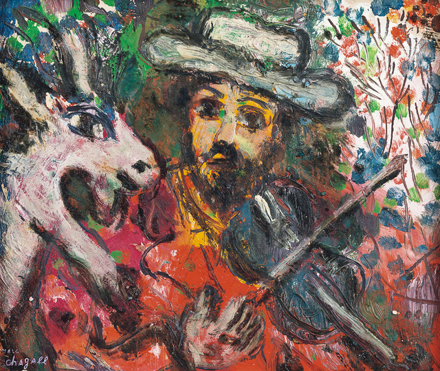 Marc Chagall, ‘Le Musicien et la Chèvre’, circa 1965, Seoul Auction
