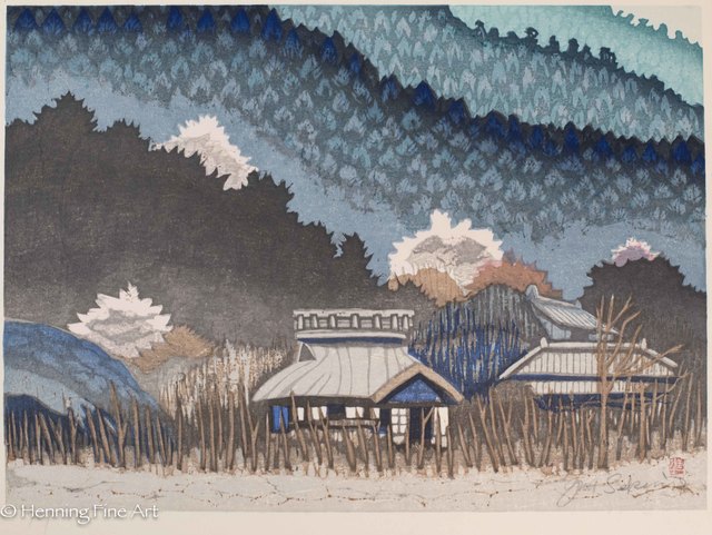 Junichiro Sekino Japanese Mountain Village Ca 1975 Available For Sale Artsy