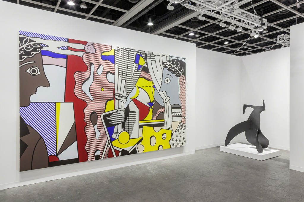 Installation view of Lévy Gorvy's booth at Art Basel Hong Kong 2017. Photo by Sebastiano Pellion di Persano. Installation view of Lévy Gorvy's booth at Art Basel Hong Kong 2017. Photo by Sebastiano Pellion di Persano.