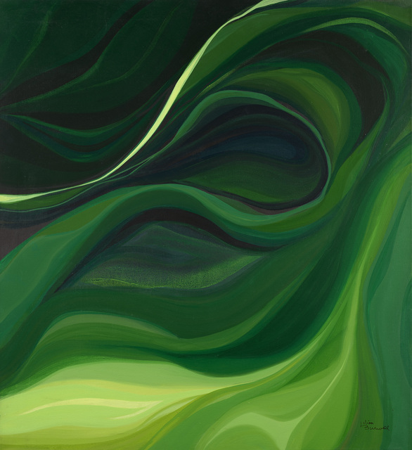 Lilian Thomas Burwell, ‘Greening’, 1983, Painting, Acrylic on canvas, Berry Campbell Gallery