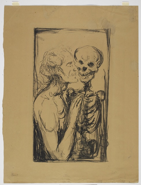 Edvard Munch, ‘Dødsdans (Dance of Death)’, 1915, Print, Munch Museum