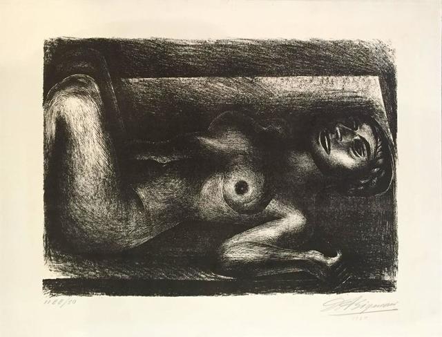 David Alfaro Siqueiros, ‘Untitled’, 1930, Print, Lithograph, Bethesda Fine Art
