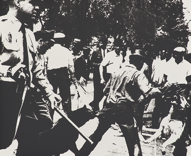 Andy Warhol, ‘Birmingham Race Riot from Ten Works by Ten Painters’, 1964, Rago/Wright