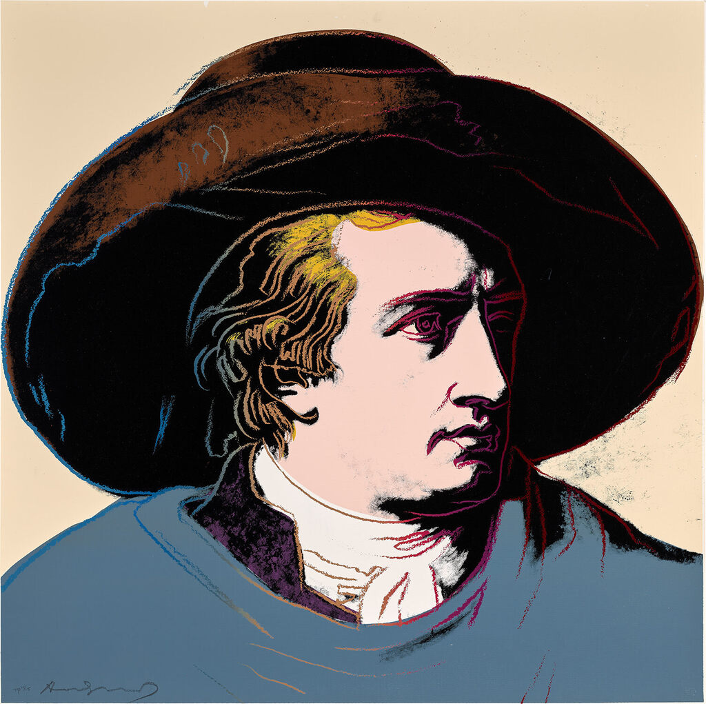 Andy Warhol - Goethe (see F. & S. 270-273)