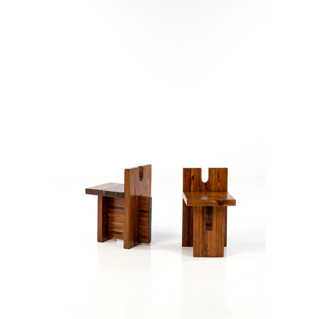 Lina Bo Bardi, ‘Pair of chairs’, circa 1970, PIASA