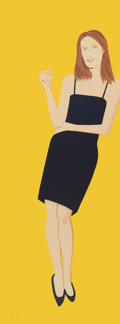 Alex Katz, ‘Black Dress 4 (Sharon)’, 2015, Hamilton-Selway: Collector’s Summer Preview