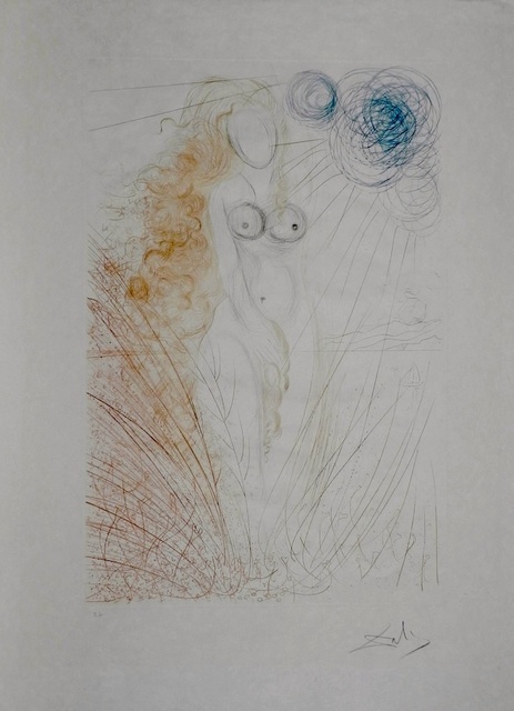 Salvador Dalí, ‘Hommage a Albrecht Durer Birth of Venus’, 1971, Print, Etching, Fine Art Acquisitions Dali