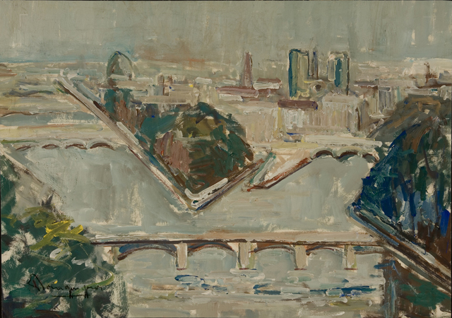 Paul-Henri Bourguignon, ‘View of Paris’, Eisele Fine Art