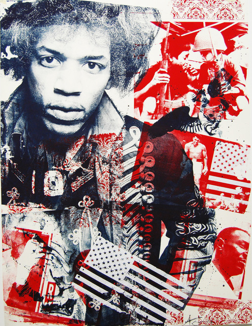 Ashleigh Sumner, ‘"Hendrix"’, 2017, Print, Ink on Paper, Julie Zener Gallery