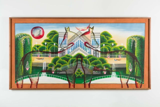 Francesco Clemente, ‘Two Horses with Sun and Moon ’, 2017, Blain | Southern