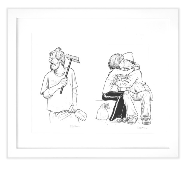 Todd Francis, ‘“VAGRANT ALL STARS” DESIGNATED HITTER/ SECOND BASE’, Subliminal Projects