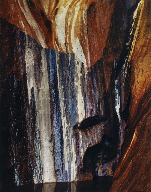 Eliot Porter, ‘Water-streaked Wall, Warm Springs Canyon, Utah’, 1965, Photography, Dye transfer print, Jackson Fine Art