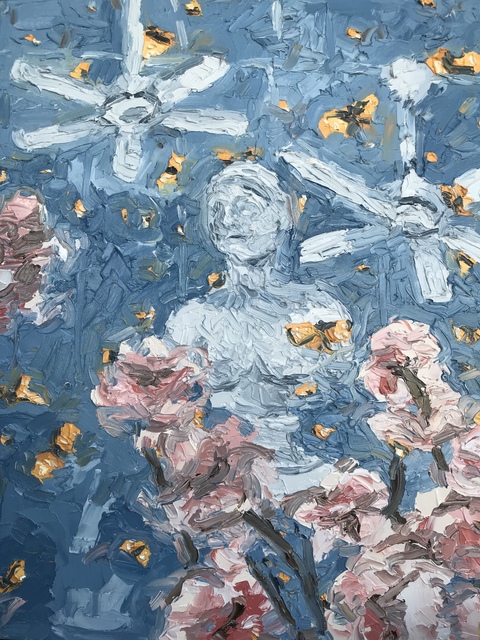 Marolize Southwood, ‘The fans bring it home ’, 2019, Painting, Oil on canvas board, 99 Loop Gallery