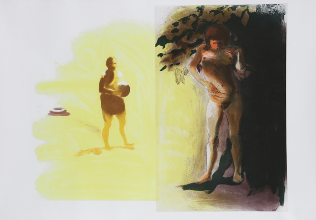 Eric Fischl, ‘I from Beach Scenes Series’, 1989, Print, Etching with Aquatint, RoGallery