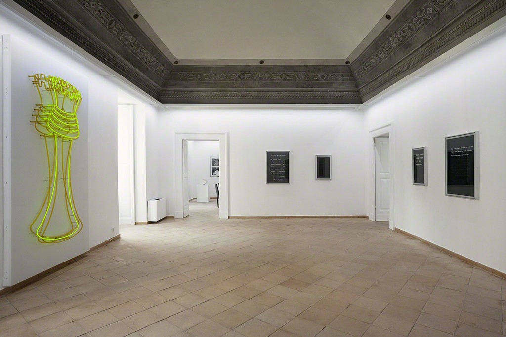 Bethan Huws, installation view Bethan Huws, installation view