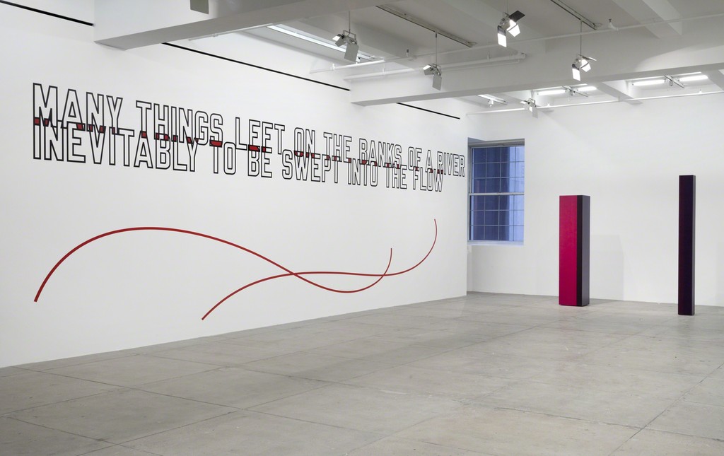 Sol LeWitt, John McCracken, Gerhard Richter, Fred Sandback, Anne Truitt, Lawrence Weiner
Installation View
Marian Goodman Gallery, New York
June 24 – July 31, 2015 Sol LeWitt, John McCracken, Gerhard Richter, Fred Sandback, Anne Truitt, Lawrence Weiner
Installation View
Marian Goodman Gallery, New York
June 24 – July 31, 2015