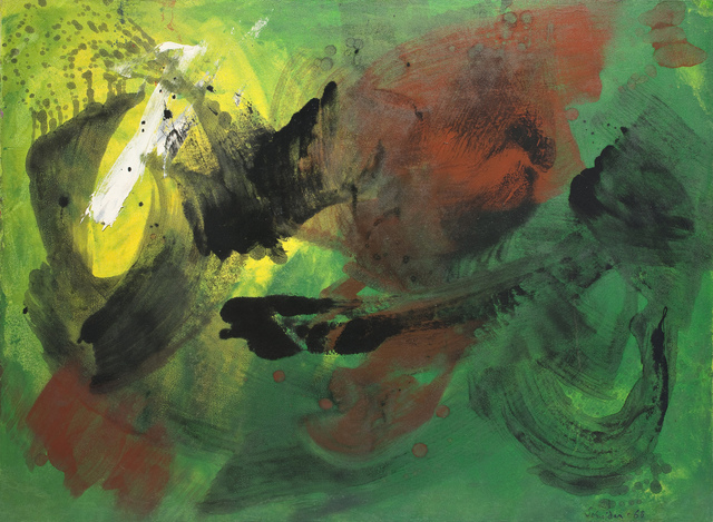 Gérard Schneider, ‘Untitled’, 1968, Painting, Oil on canvas, Gallery Diane de Polignac
