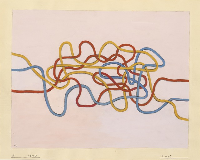 Anni Albers, ‘Knot 2’, 1947, ICA Boston