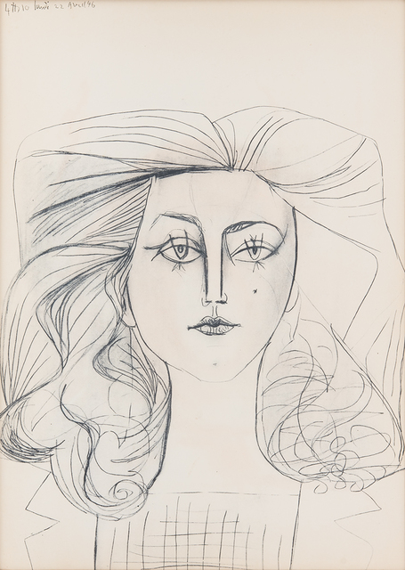 Pablo Picasso | Francois Gilot (1954) | Artsy