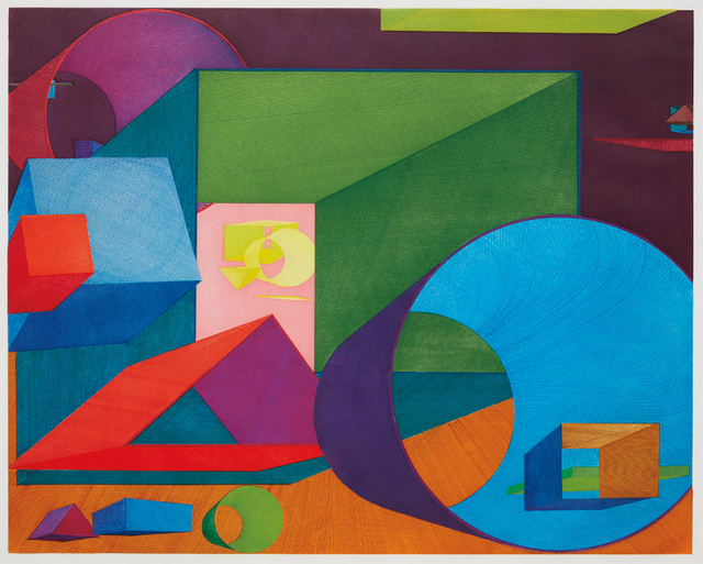 Al Held, ‘Liv’, 1992, Phillips