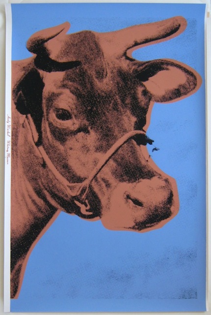 Andy Warhol, ‘Warhol Blue Cow, Signed’, 1971, HG Contemporary