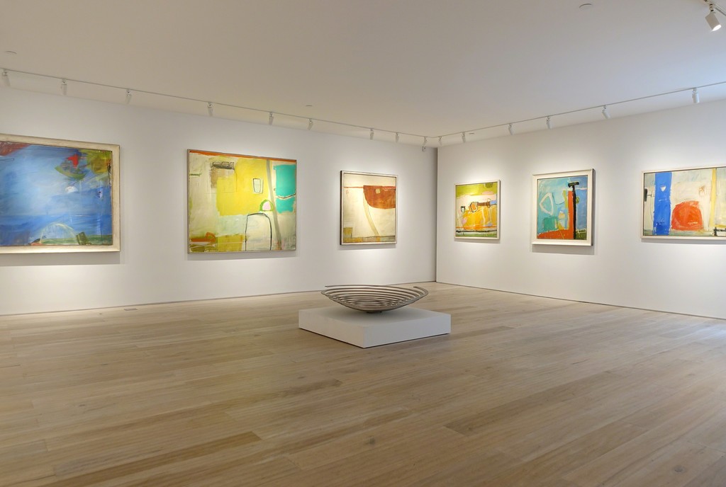 Installation view: "Color Harmonies: New Paintings by Chloë Lamb" Installation view: "Color Harmonies: New Paintings by Chloë Lamb"
