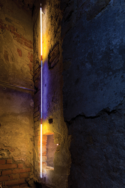 Laddie John Dill, ‘ Light Sentence (Single)’, 1971, Sculpture, Custom made blown glass tube, Timothy Yarger Fine Art