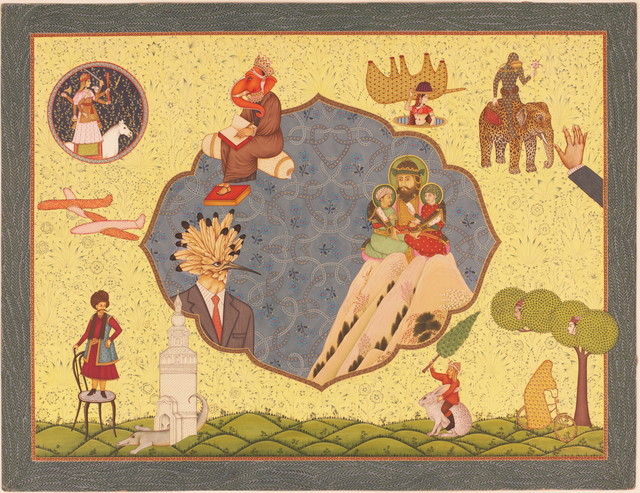 Alexander Gorlizki, ‘My World or Yours? (5132)’, 2013, Drawing, Collage or other Work on Paper, Martin Kudlek