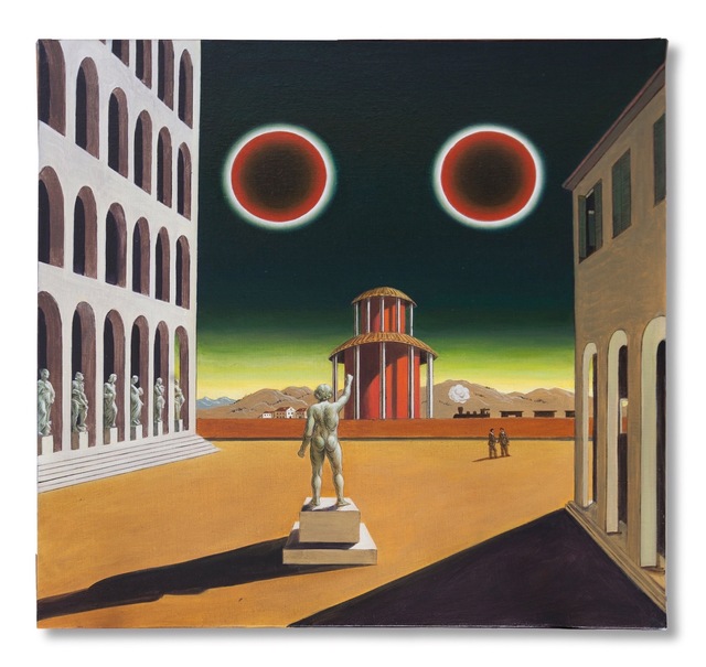 Laurent Grasso, ‘Studies into the Past’, Painting, Oil on canvas, Sean Kelly Gallery