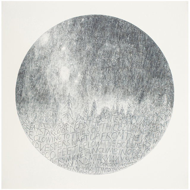 Russell Crotty, ‘Four Seasons in our Galaxy ’, 2004, Print, Inkjet pigment and screenprint on paper, Elizabeth Leach Gallery