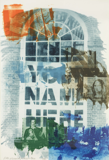 Robert Rauschenberg, ‘Banco’, 1996, Zane Bennett Contemporary Art