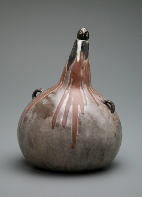 Taxile Doat, ‘Volcanic Gourd’, ca. 1900, Jason Jacques Gallery