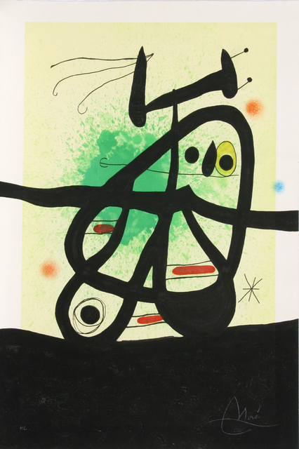 Joan Miró, ‘L’Oiseau Mongol’, 1969, Print, Etching, Aquatint and Carborundum, RoGallery